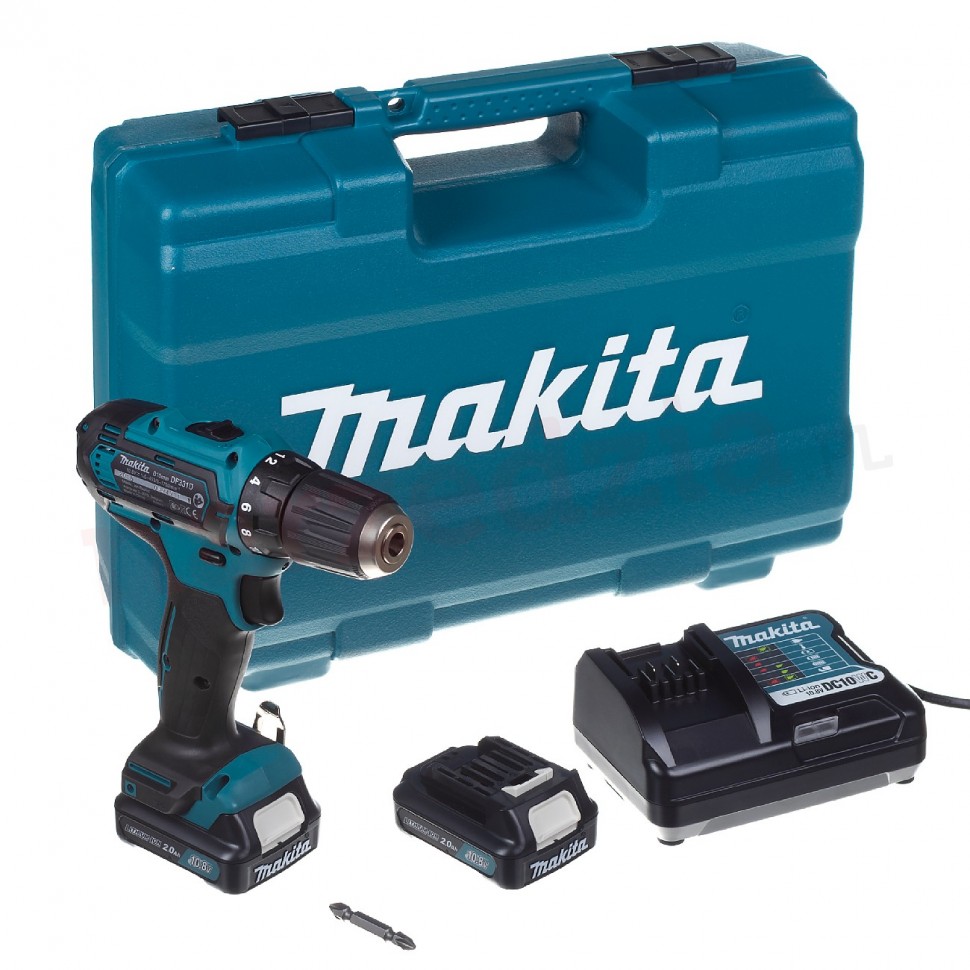 Аккумуляторная дрель-шуруповерт Makita DF331DWAX2 Аккумуляторная дрель-шуруповерт Makita DF331DWAX2
