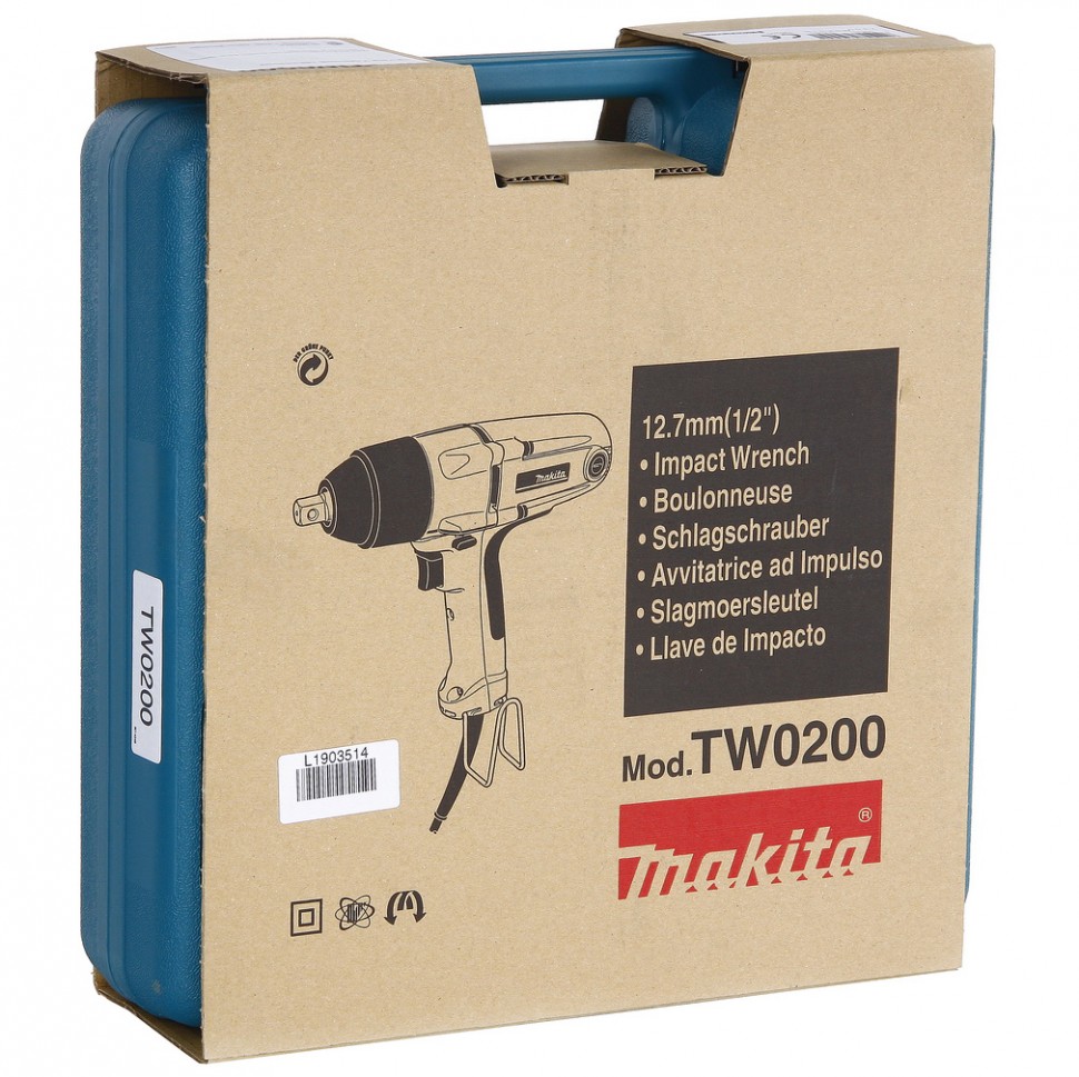 Ударный гайковерт MAKITA TW 0200 (TW0200) Ударный гайковерт MAKITA TW 0200 (TW0200)