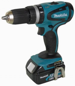 Аккумуляторная ударная дрель-шуруповерт Makita BHP 450 RFE (BHP450RFE) Аккумуляторная ударная дрель-шуруповерт Makita BHP 450 RFE (BHP450RFE)