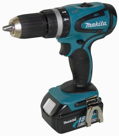 Аккумуляторная ударная дрель-шуруповерт Makita BHP 450 RFE (BHP450RFE)