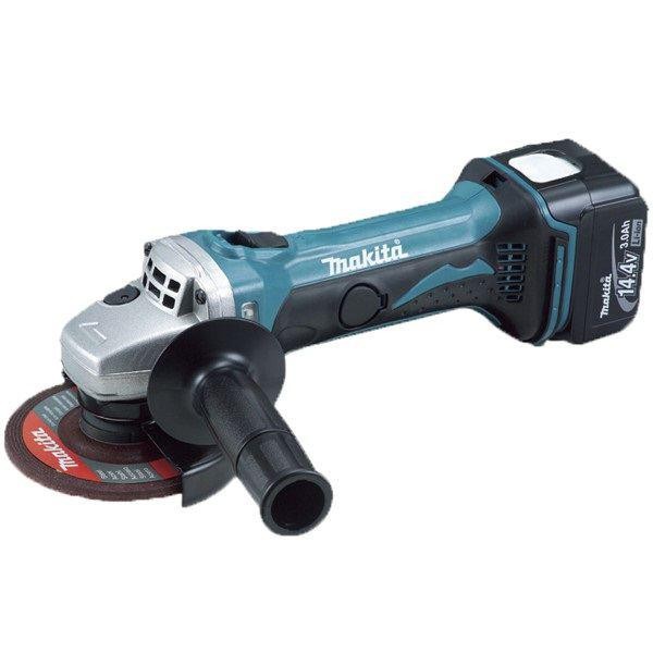 Аккумуляторная болгарка (УШМ) Makita BGA450RFE (115мм, 14.4В, 2*АКБ 3А·ч)
