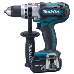 Аккумуляторная ударная дрель-шуруповерт Makita BHP 454 RFE (BHP454RFE) Аккумуляторная ударная дрель-шуруповерт Makita BHP 454 RFE (BHP454RFE)