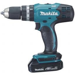 Аккумуляторная ударная дрель-шуруповерт Makita BHP 453 SHE (BHP453SHE) Аккумуляторная ударная дрель-шуруповерт Makita BHP 453 SHE (BHP453SHE)