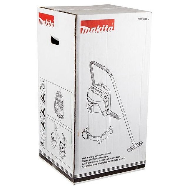 Промышленный пылесос Makita VC 3011L (VC3011L) Промышленный пылесос Makita VC 3011L (VC3011L)