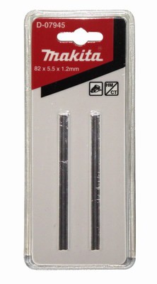 Нож для рубанка 82 мм Makita D-07945 (2шт) Нож для рубанка 82 мм Makita D-07945 (2шт)